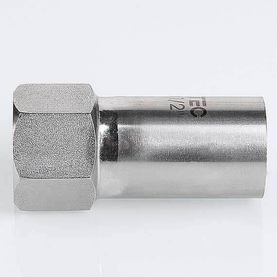 Вставка нерж сталь резьбовая с ВР 35х1 1/4" VALTEC, Размер фитинга из нерж стали: 35х1 1/4", Диаметр трубы  из нержавеющей стали: 35, фото , изображение 2