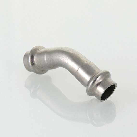 Угольник нерж. сталь 45° ВН-ВН 54 VALTEC, Размер фитинга из нерж стали: 54, фото , изображение 2