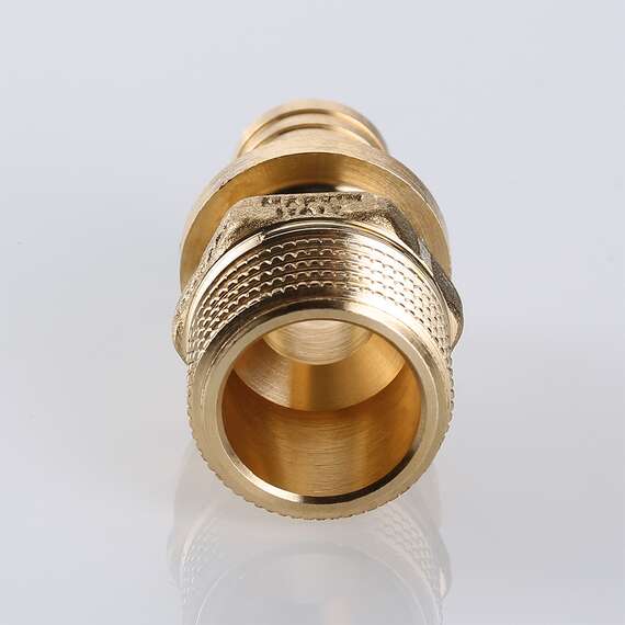 Муфта надвижная с переходом на наружную резьбу 25(3,5) мм х 1" VALTEC, Диаметр трубы МП: 25, Размер аксиального фитинга: 25(3,5) х 1", фото , изображение 3