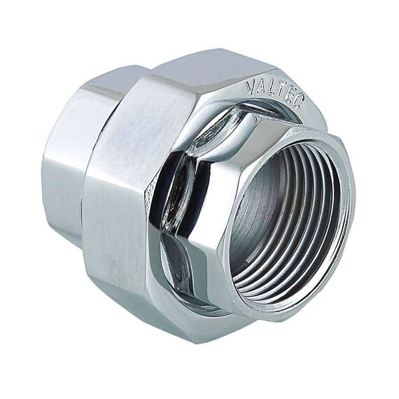 Муфта разъемная хром 1/2" VALTEC, Диаметр: 1/2", фото 