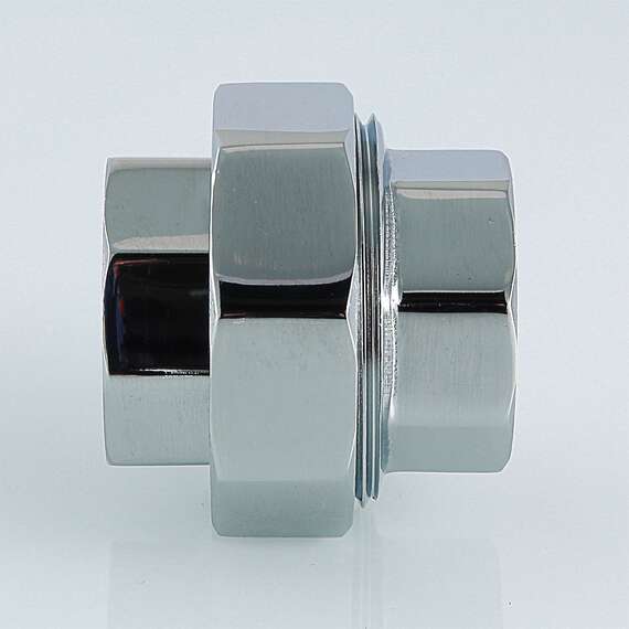 Муфта разъемная хром 1/2" VALTEC, Диаметр: 1/2", фото , изображение 3 Муфта разъемная хром 1/2" VALTEC, Диаметр: 1/2", фото , изображение 3