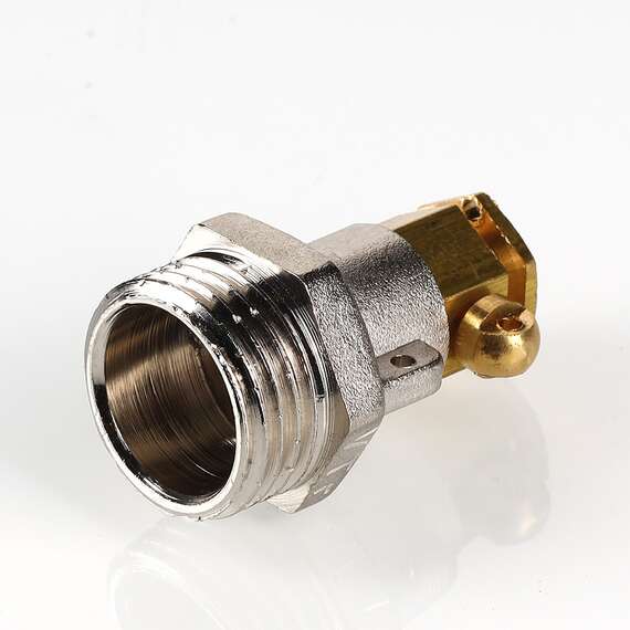 Переходник для подключения датчика t латунь 6 мм х 1/2" VALTEC, фото , изображение 3