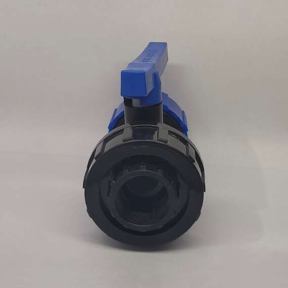 Кран шаровой ПЭ муфта-ВР 25x3/4" ТПК-АКВА, фото , изображение 2