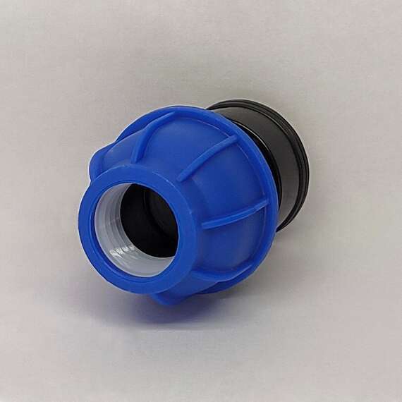 Муфта ПЭ с ВР 20x3/4" ТПК-АКВА, фото , изображение 2