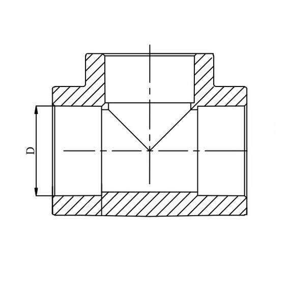 Тройник полипропиленовый  20 сер. HEISSKRAFT, Размер тройника ППР: 20, фото , изображение 2
