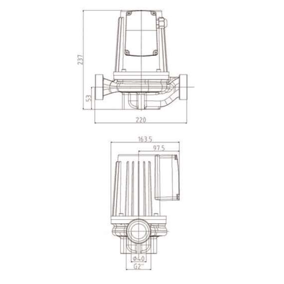 Насос циркуляционный GRS32/12-M PUMPMAN, фото , изображение 2