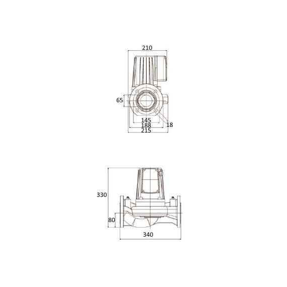 Насос циркуляционный GRS65/11F PUMPMAN, фото , изображение 2 Насос циркуляционный GRS65/11F PUMPMAN, фото , изображение 2