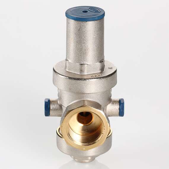 Редуктор давления поршневой PN25, никель (аналог VT.086.NH.09) 2" 1-5,5 бар VALTEC, Диаметр подключения редуктора: 2", фото , изображение 3