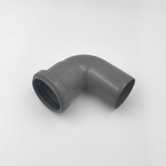 Отвод внутр. канализация D 50x87° Lammin, Диаметр канализационной трубы: 50, Угол наклона: 87°, фото , изображение 2