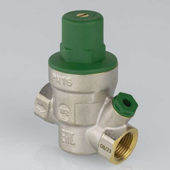 Редуктор давления регулируемый мембранный 1/2" 1-5 бар VALTEC, Диаметр подключения редуктора: 1/2", фото , изображение 3