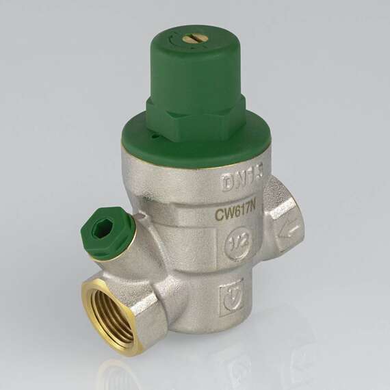 Редуктор давления регулируемый мембранный 1/2" 1-5 бар VALTEC, Диаметр подключения редуктора: 1/2", фото , изображение 2