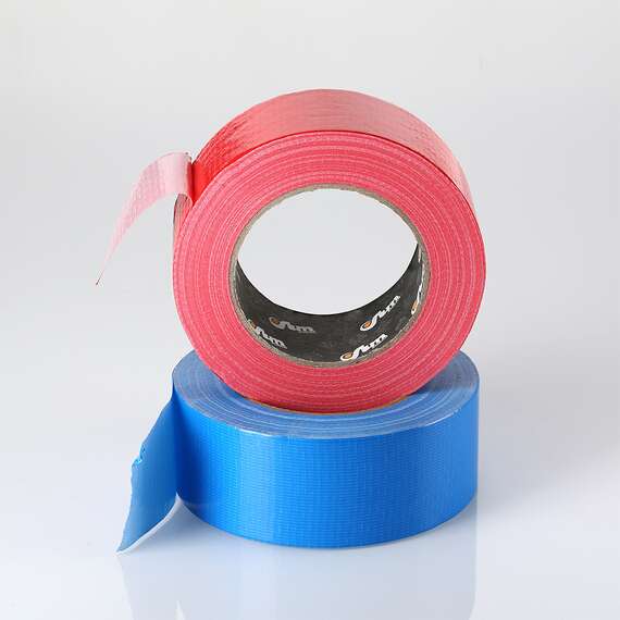 Лента армированная самоклеящаяся СИНЯЯ 48мм х 50м, фото , изображение 2