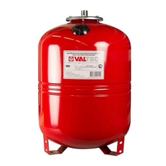 Бак расширительный для отопления 150 л красный VALTEC, Объем бака: 150 л, фото 