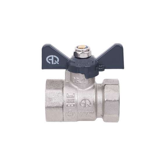 Кран шаровой AQUALINK ВР-ВР  3/4" бабочка, Размер запорной арматуры: 3/4", фото , изображение 2