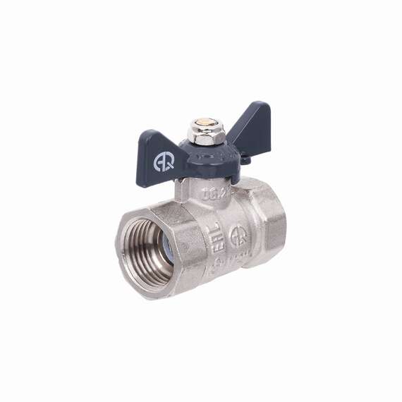 Кран шаровой AQUALINK ВР-ВР  3/4" бабочка, Размер запорной арматуры: 3/4", фото , изображение 3