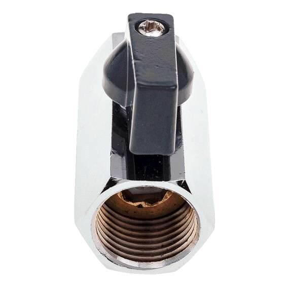 Кран шаровой AQUALINK МИНИ ВР-ВР  1/2" ручка, фото , изображение 2