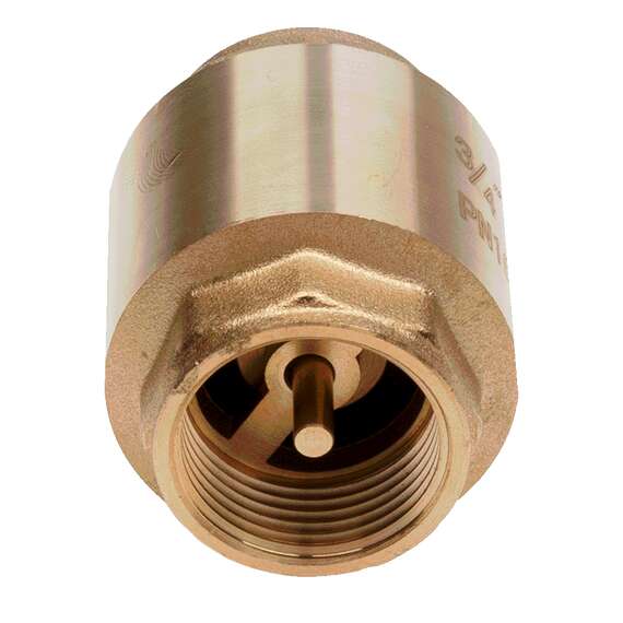 Обратный клапан с латунным золотником 1 1/4" AQUALINK, Размер: 1 1/4", фото , изображение 3
