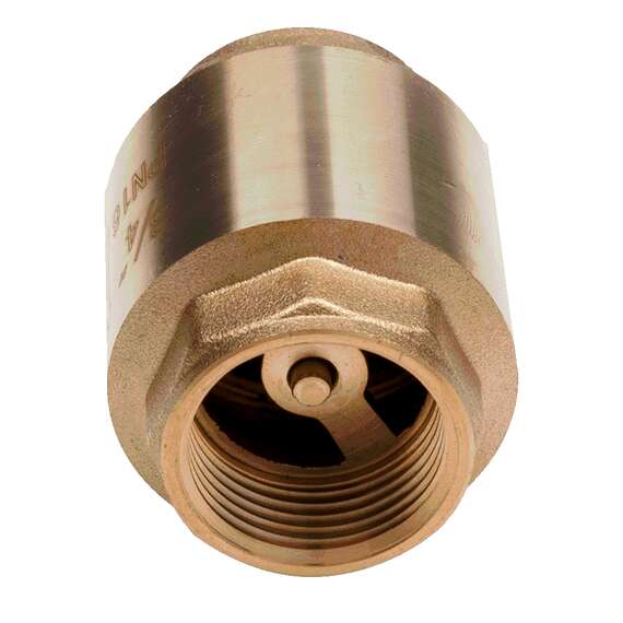 Обратный клапан с латунным золотником 1 1/4" AQUALINK, Размер: 1 1/4", фото , изображение 2