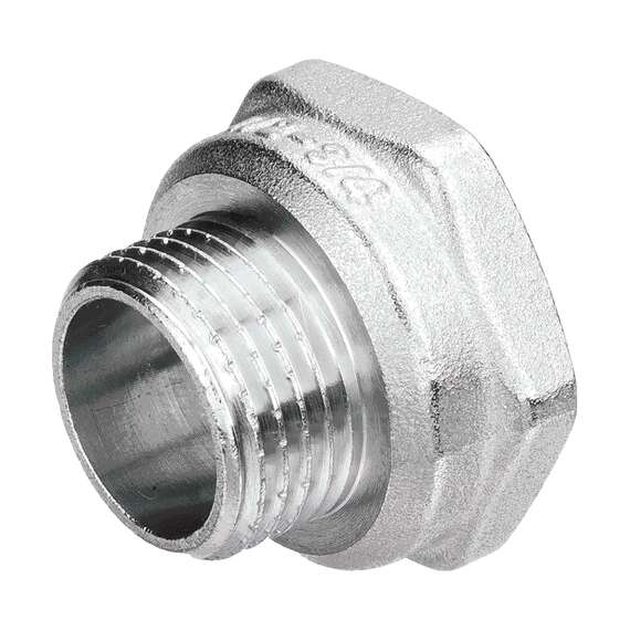 Переходник ВН-НР никель 3/4"x1/2" AQUALINK, Размер перехода: 3/4"x1/2", фото 