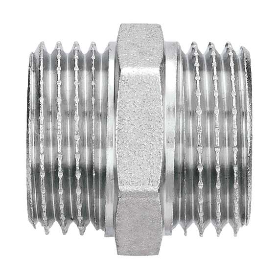 Ниппель  никель 1/2" AQUALINK, Диаметр: 1/2", фото , изображение 3