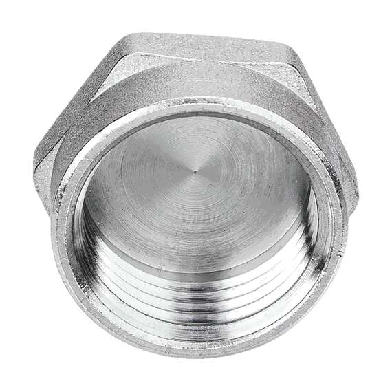 Заглушка резьбовая никель 3/4" AQUALINK, Диаметр: 3/4", фото , изображение 2