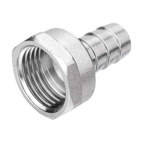 Штуцер для шланга ВН никель 1/2"x10 AQUALINK, Диаметр: 1/2", Размер штуцера: 1/2"x10, фото 