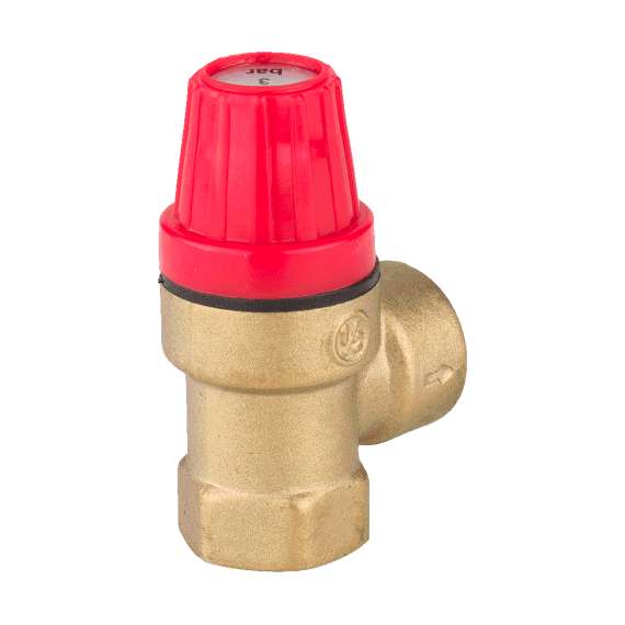 Клапан предохранительный 1/2" x3 бар AQUALINK, фото , изображение 3