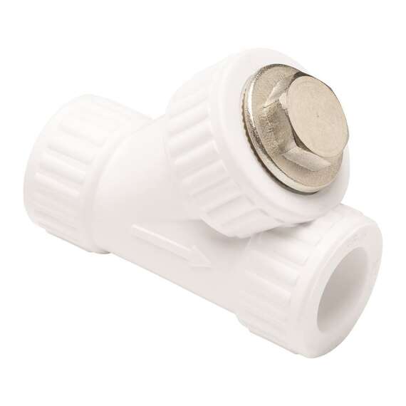 Фильтр полипропиленовый косой ВН/ВН 32 AQUALINK, Диаметр трубы ППР: 32, фото , изображение 2