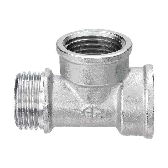 Тройник переходной ВР- ВР-НР никель 3/4" AQUALINK, фото , изображение 2