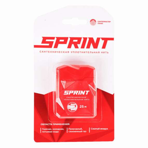 Нить для герметизации резьбы "Sprint" 25м бокc РЕГИОН СПЕЦТЕХНО, фото 