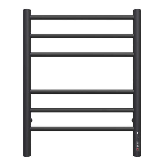 Полотенцесушитель электрический Аврора КС с диммером П6 450х600  чёрный матовый 450 TERMINUS, фото , изображение 2