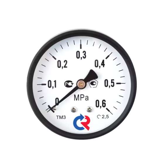 Манометр ТМ-310T Ду 63 заднее подключение 1/4" 0-6 бар РОСМА, фото 