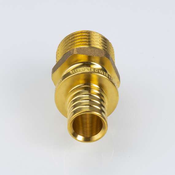 Муфта надвижная с переходом на наружную резьбу 25(3,5) х 1/2" VALTEC, Диаметр трубы МП: 25, Размер аксиального фитинга: 25(3,5) х 1/2", фото , изображение 3