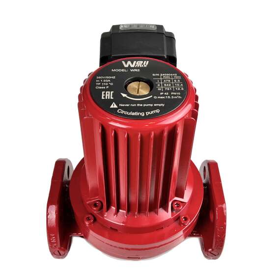 Насос циркуляционный WRS 50-180SF (380В) WELLMIX, фото , изображение 2