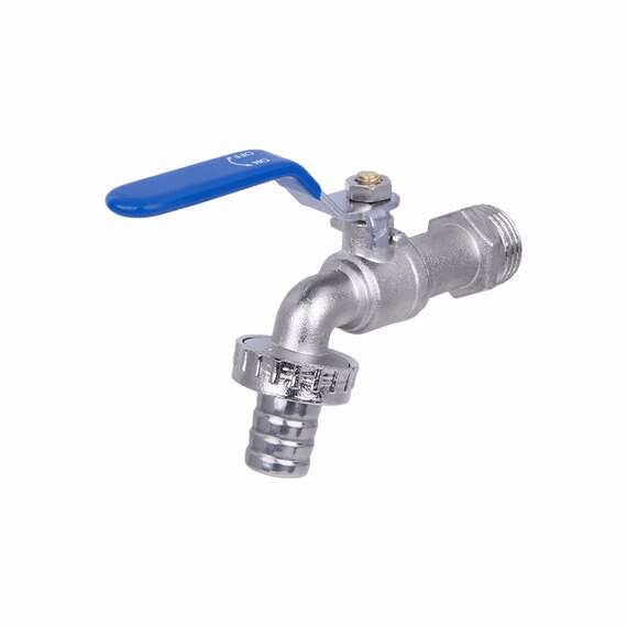 Кран шаровой AQUALINK ECO со штуцером 3/4" ручка, Размер запорной арматуры: 3/4", фото , изображение 3
