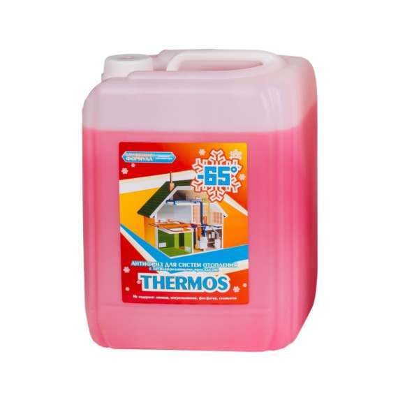 Теплоноситель Thermos -65 на основе этиленгликоля, 10 кг, фото 