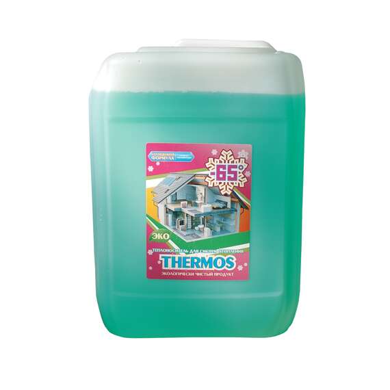 Теплоноситель Thermos ЭКО -65 на основе пропиленгликоля, 10 кг, фото 