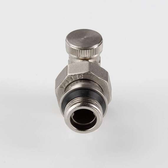 Клапан настроечный угловой с доп уплотнением, евроконус 1/2" VALTEC, фото , изображение 3