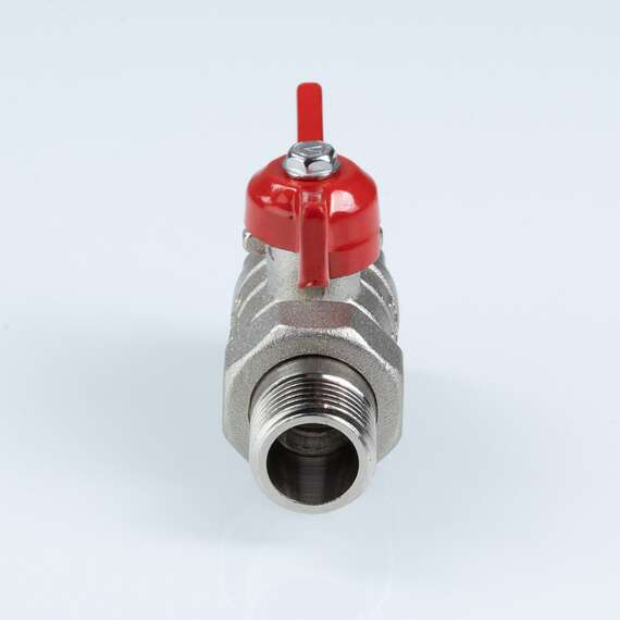 Кран шаровой VALTEC СТАНДАРТ ГОСТ с полусгоном  3/4" бабочка, фото , изображение 5