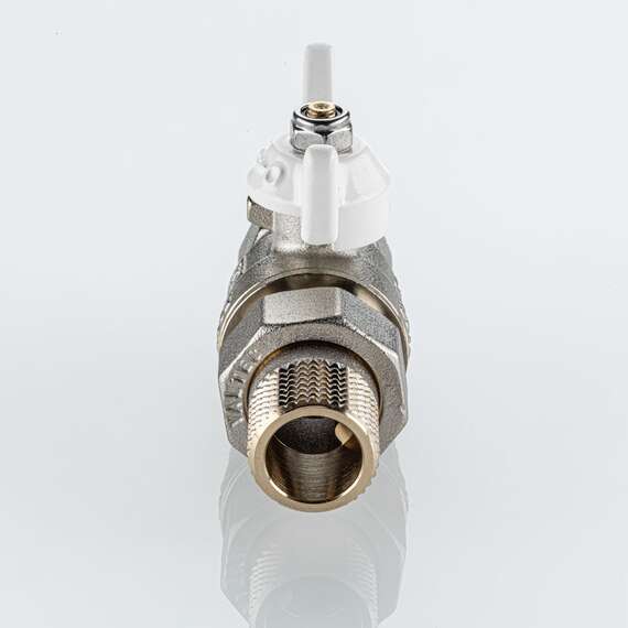 Кран шаровой VALTEC ГОСТ с полусгоном  1/2" белая бабочка, Размер запорной арматуры: 1/2", фото , изображение 3