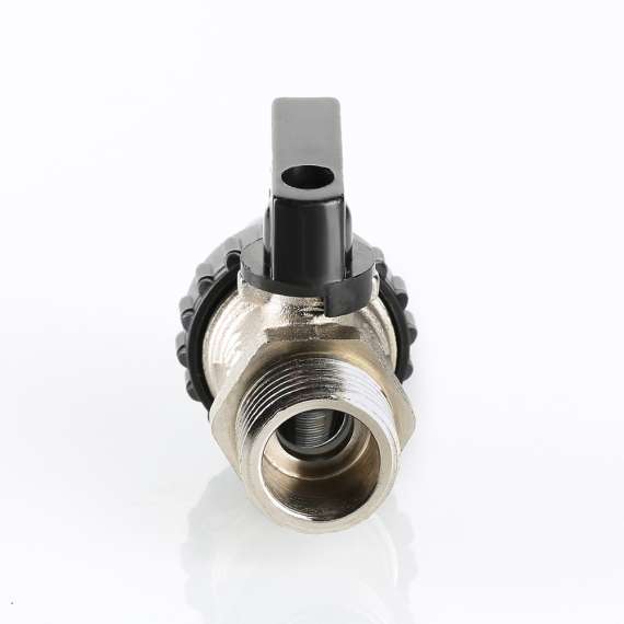 Кран шаровой VALTEC дренажный со штуцером 1/2" бабочка, фото , изображение 3