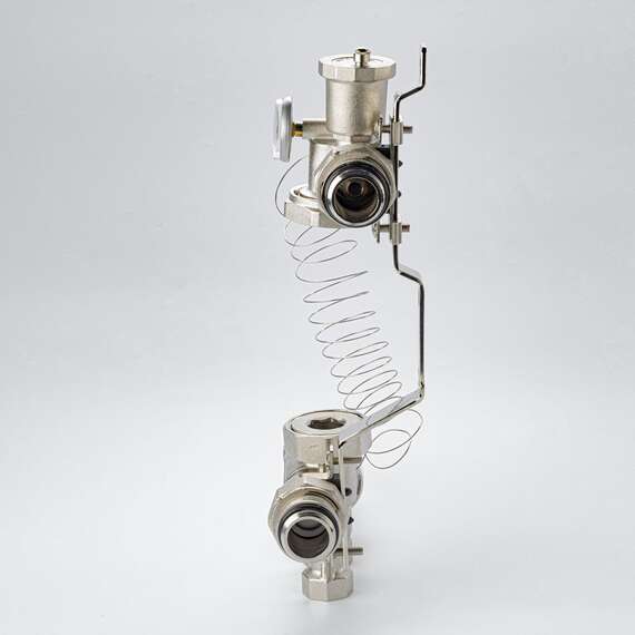 Насосно-смесительный узел VALTEC, c нижним подключением, без насоса 130 мм VALTEC, фото , изображение 4