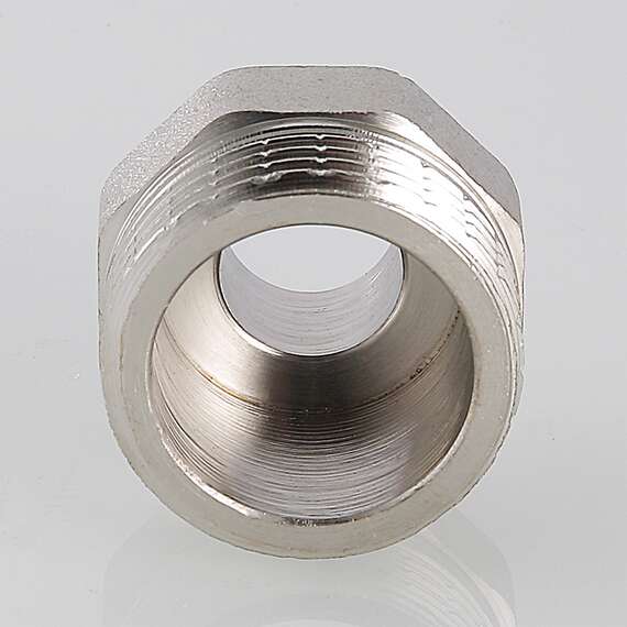 Ниппель переходной никель 1 1/4"x3/4" VALTEC, Диаметр: 1 1/4", Размер перехода: 1 1/4"x3/4", фото , изображение 2 Ниппель переходной никель 1 1/4"x3/4" VALTEC, Диаметр: 1 1/4", Размер перехода: 1 1/4"x3/4", фото , изображение 2