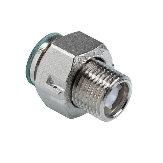 Полусгон с накидной гайкой для счетчика с обратным клапаном 1/2" VALTEC, Диаметр: 1/2", фото 