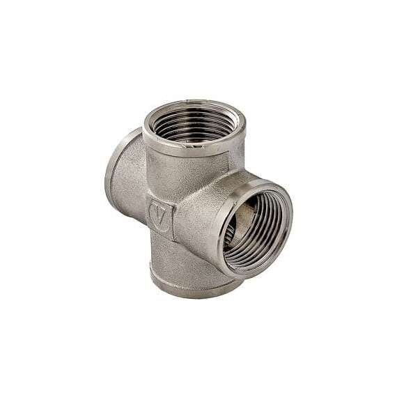 Крестовина  никель 1/2" VALTEC, Диаметр: 1/2", фото 