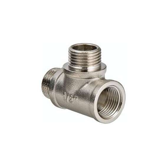Тройник переходной ВР-НР-НР никель 3/4" VALTEC, Диаметр: 3/4", фото 
