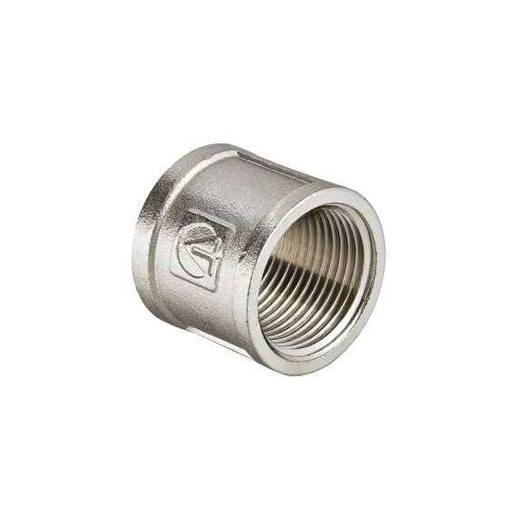 Муфта  никель 3/4" VALTEC, Диаметр: 3/4", фото 