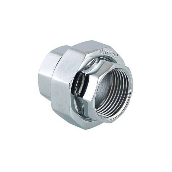 Муфта разъемная хром 3/4" VALTEC, Диаметр: 3/4", фото 