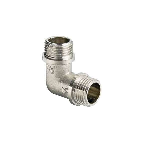 Угольник НР-НР никель 3/4" 90° VALTEC, Диаметр: 3/4", фото 