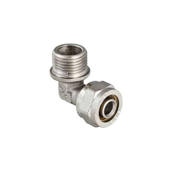 Угольник МП обжимной с НР 20x3/4" VALTEC, Размер: 20x3/4", фото 